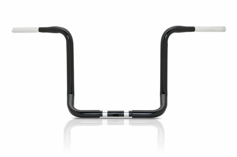 Burly Brand Burly 13" Bagger Bar 1.25" TBW Black - B12-2001B For Harley Touring 2008-2024