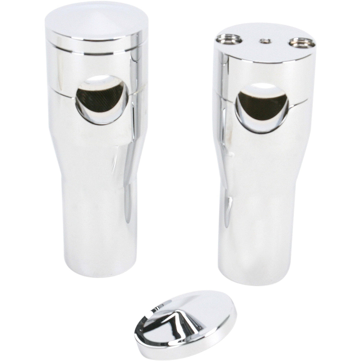 Accutronix Elite Custom Billet Aluminum Risers Springer 4" Chrome - HRS1354-C For Harley Softail 1988-2011
