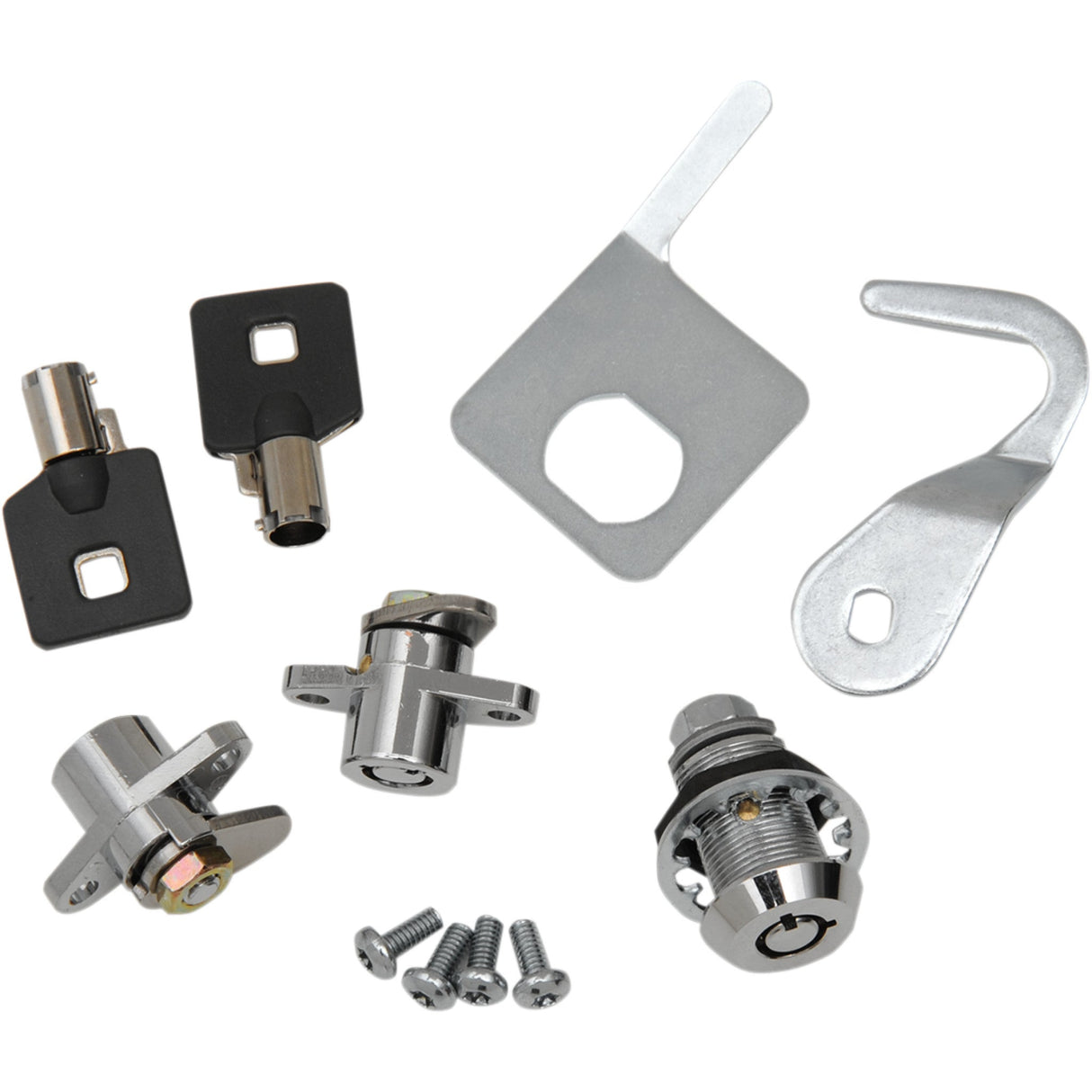 Drag Specialties Lock Set - 3501-0978 For Harley Touring 1993-2013