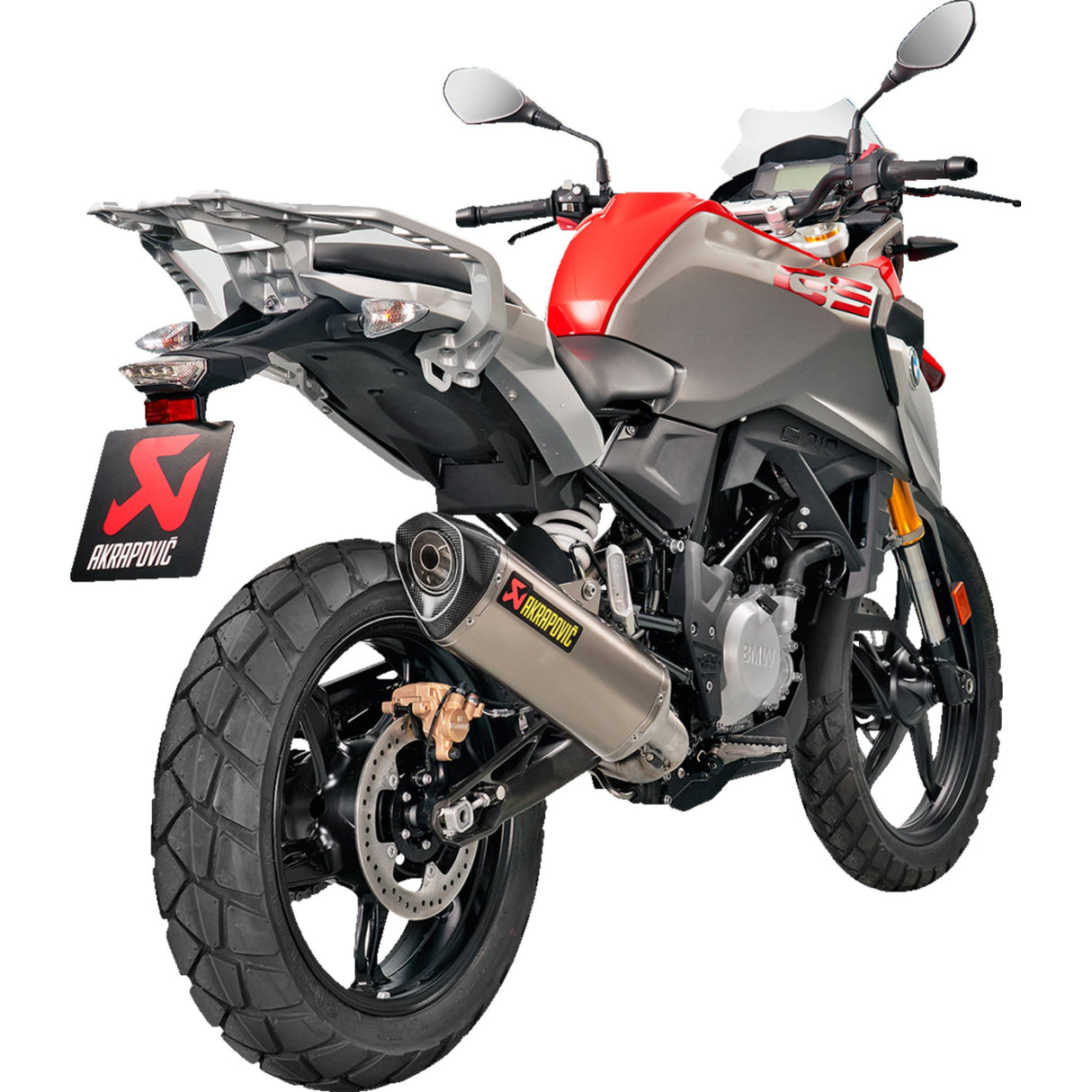 AKRAPOVIC 1810-3054 S-B3R2-HRSS Racing Line Exhaust System Race Exhaust - Stainless Steel