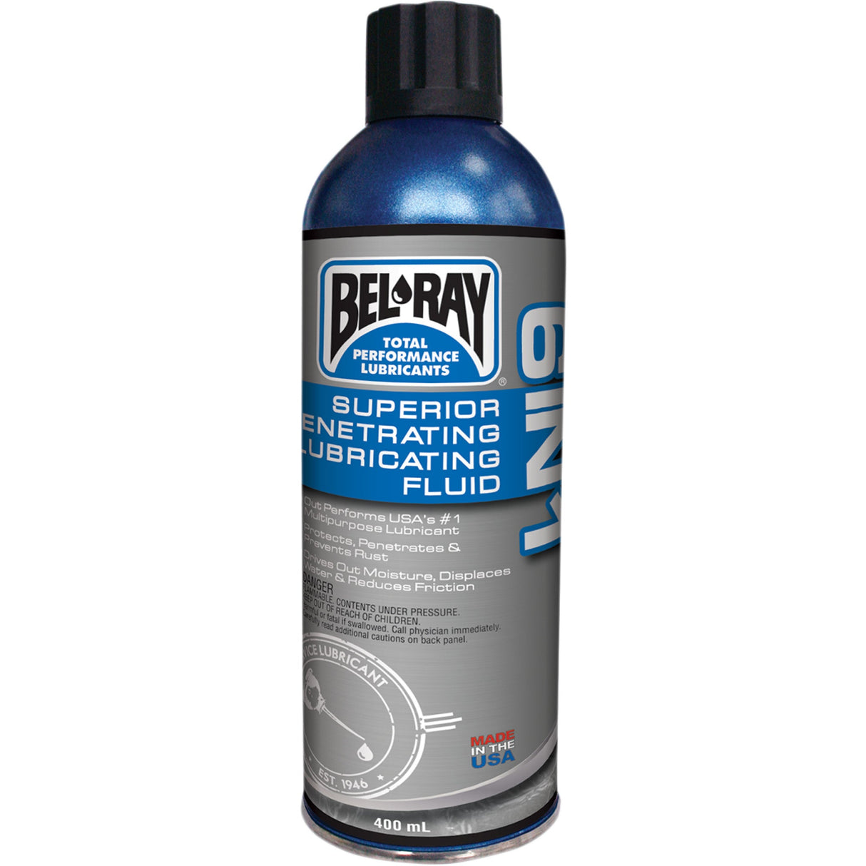 BEL-RAY 3607-0021 99020-A400W 6-in-1 Superior Penetrating & Lubricating Fluid 6-in-1 Lubricating Fluid - 13.5 U.S. fl oz. - Aerosol