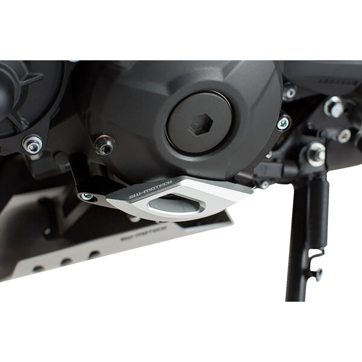 SW-MOTECH 0506-1403 MSS.06.599.10100 Engine Case Protector black/silver - yamaha
