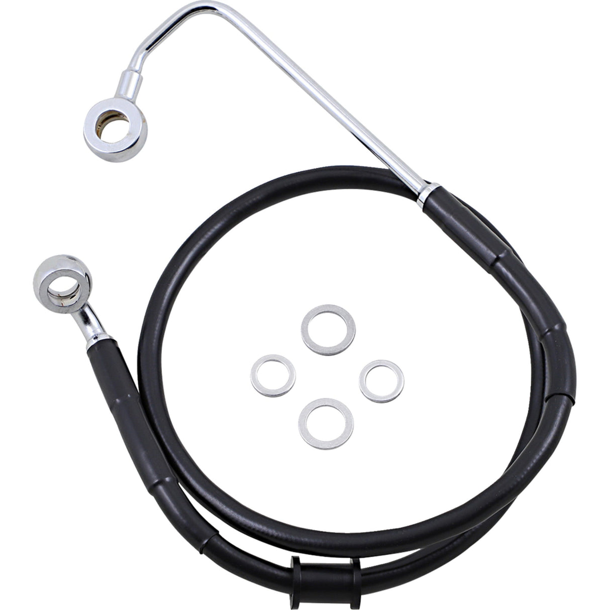 DRAG SPECIALTIES Stainless Steel Brake Line Kit Front - (Upper)