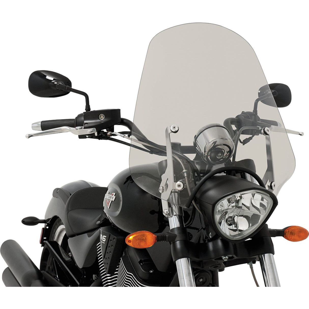 MEMPHIS SHADES MEP5729 MEP5729 Big Shot Sportshield Big Shot Windshield - 9" Headlight Cutout - Solar