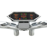 DAKOTA DIGITAL 2210-0592 MLX-9200 MLX-9000 Series Gauge - Speedometer - Spiked - Chrome - Universal