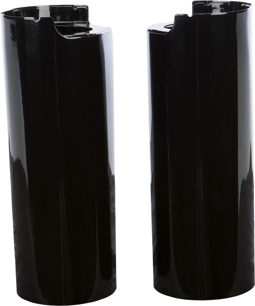Harddrive 302604 Upper Fork Tube Covers Black Touring For Harley Touring 2014-2022