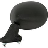 EMGO 2078262 20-78262 OEM-Style Replacement Mirror Mirror - Side View - Round - Black - Left