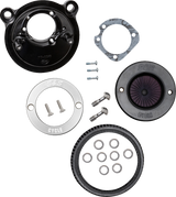 Air Stinger Stealth Air Cleaner Kit - Black Chrome Ring - 1010-2967