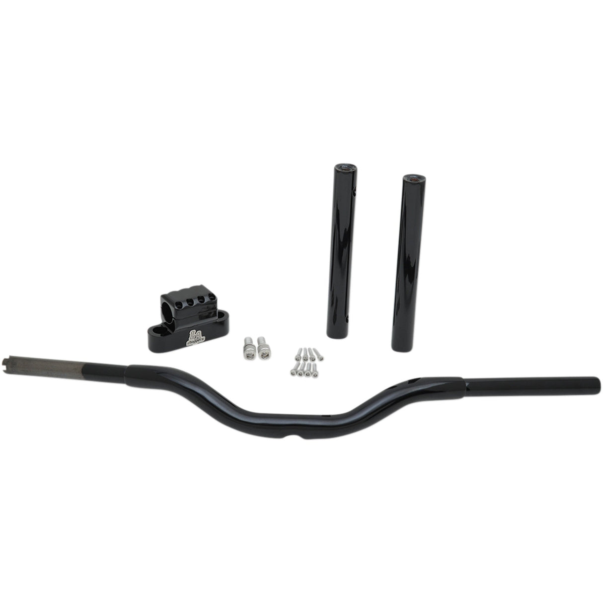 LA CHOPPERS 0601-4455 LA-7335-10B Kage Fighter-T Handlebar - 14" - Black