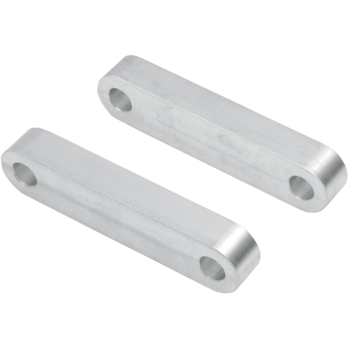 Klock Werks Tire Hugger Front Fender Mounting Block For 21" Wheels Satin - KWFS-02-0104 For Harley 1984-2013