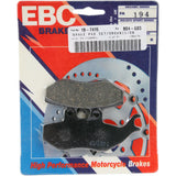 EBC Organic Base "FA" Brake Pads - FA194 For Gas Gas Pampera 250 / Pampera 125 / 50 2005-2008 | Beta Alp 200 / 125 2018-2024 | Piaggio 200 2002-2006