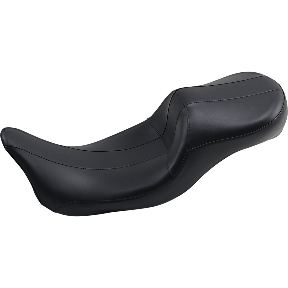 LePera Maverick Daddy Long Legs Seat Black With HR Carbon Fiber Inlay - LK-957DLHR3 For Harley Touring 2008-2023