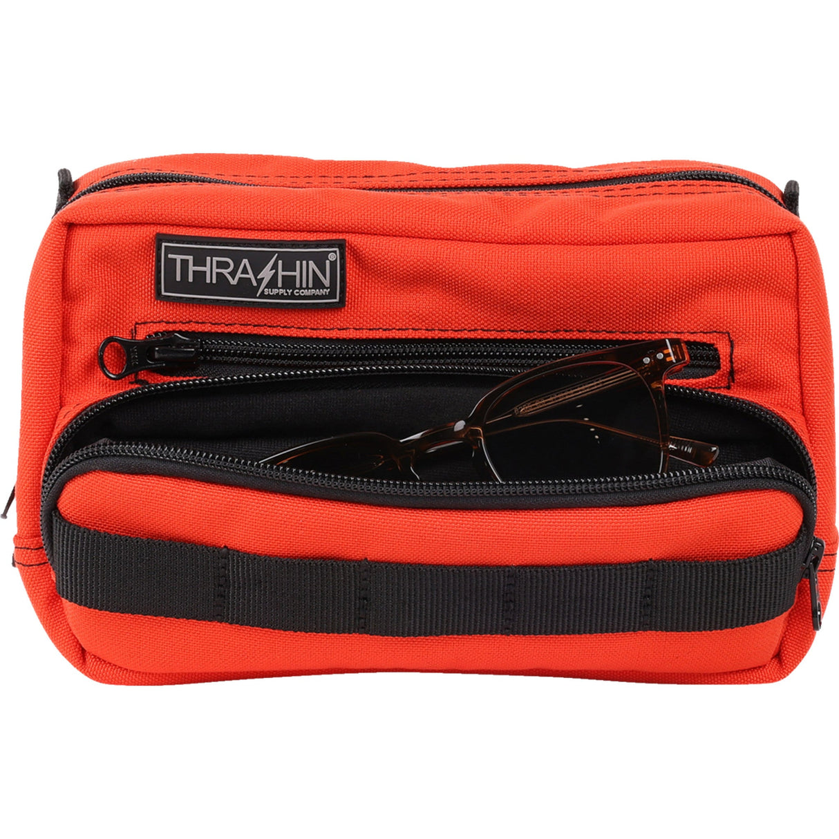 THRASHIN SUPPLY CO. 3510-0207 THB-0028 Handlebar Bag Plus - Orange