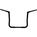 FAT Baggers INC. 1-1/4" EZ Install Flat Top Handlebar 14" Black - 705014-B For Harley Touring 1986-2022