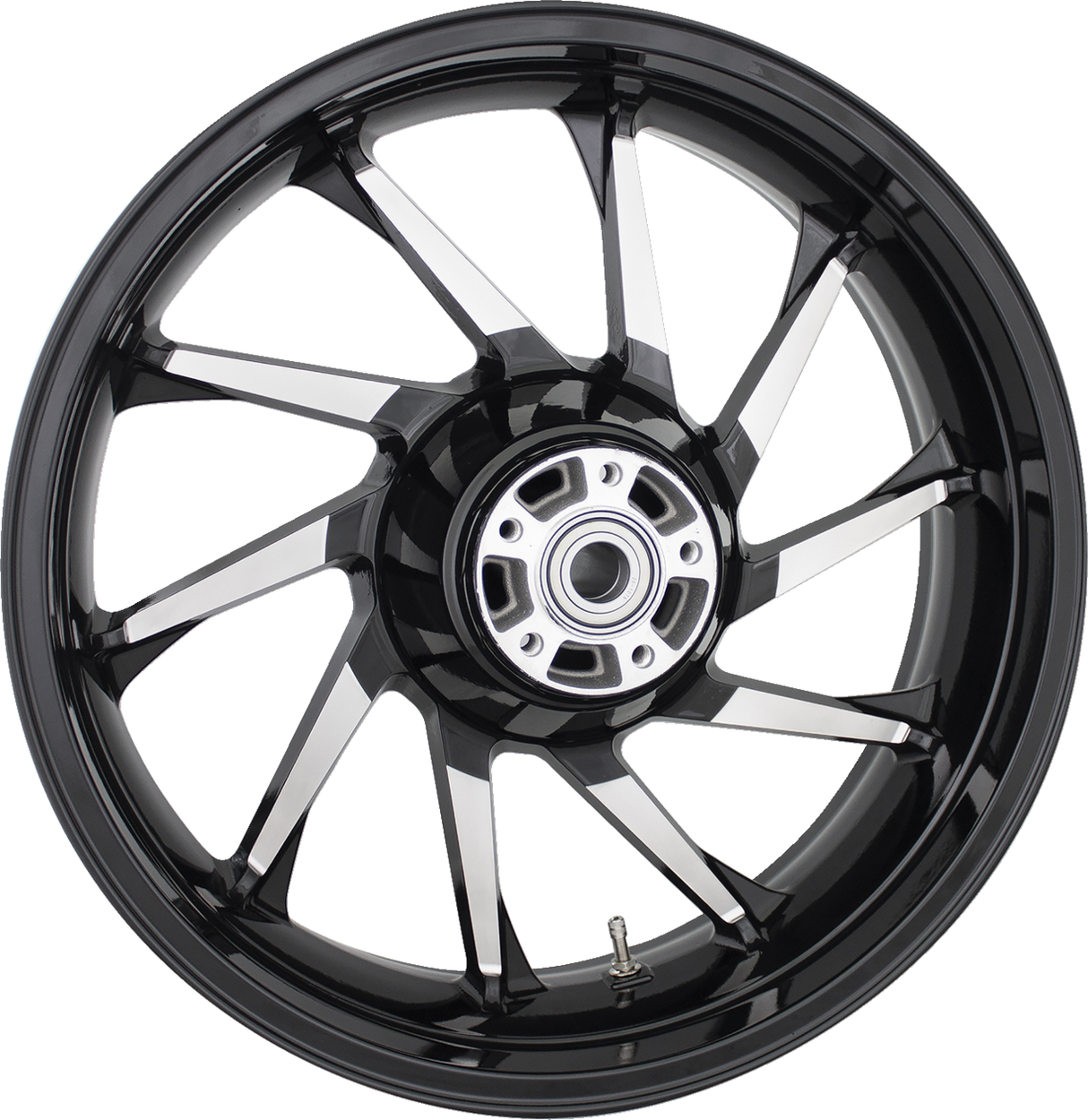 Wheel - Hurricane 3D - Rear - Single Disc/without ABS - Black - 18x5.5 - '09+ FL - 0202-2160