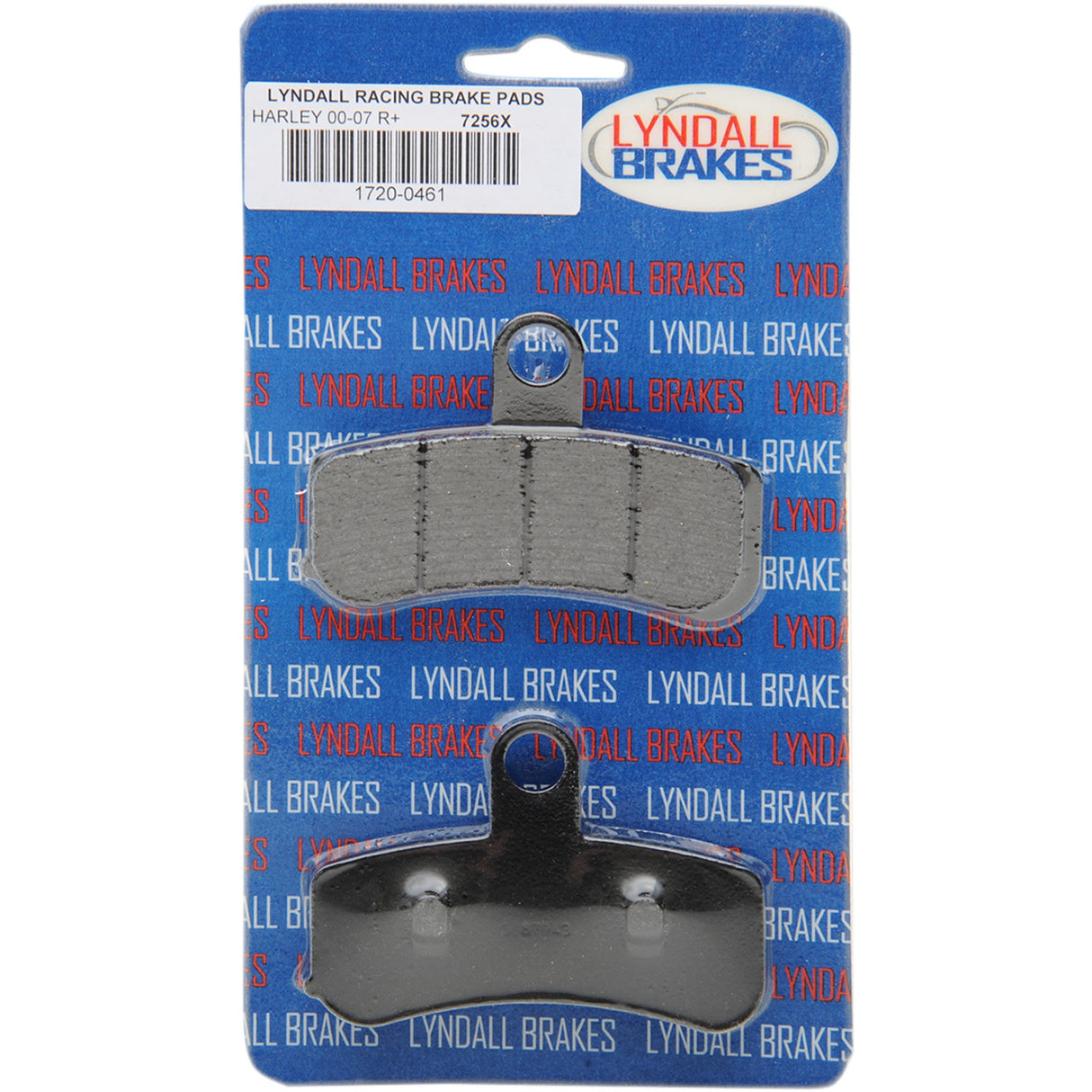 Lyndall Brakes Brake Pad - 7256X For Harley Motorcycles 2008-2017