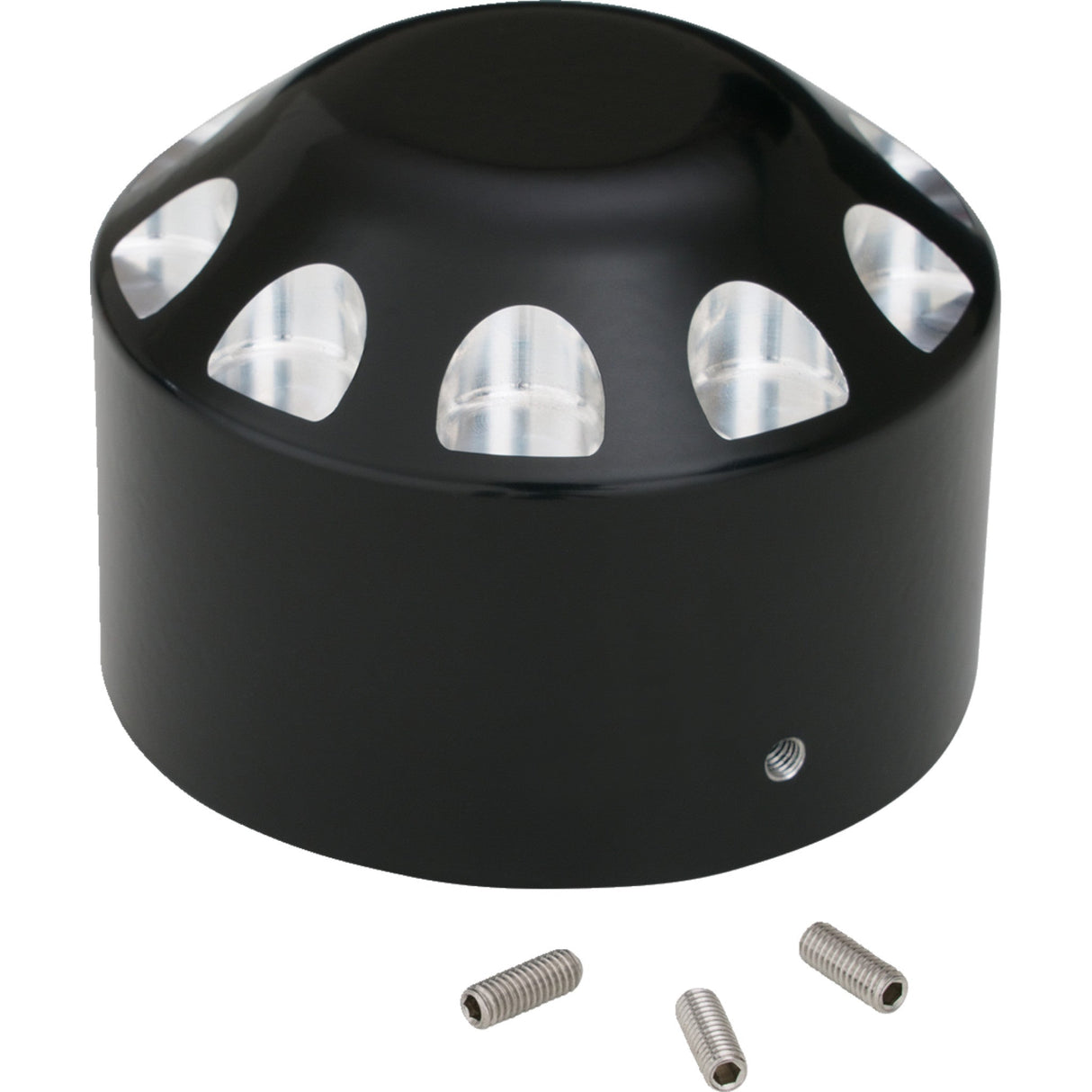 SHOW CHROME 0214-2720 44-105 Axle Nut Cover black