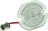 Kuryakyn 2940 Luminez L.e.d Rear Turn Signal Insert 1156 Red Flat Style