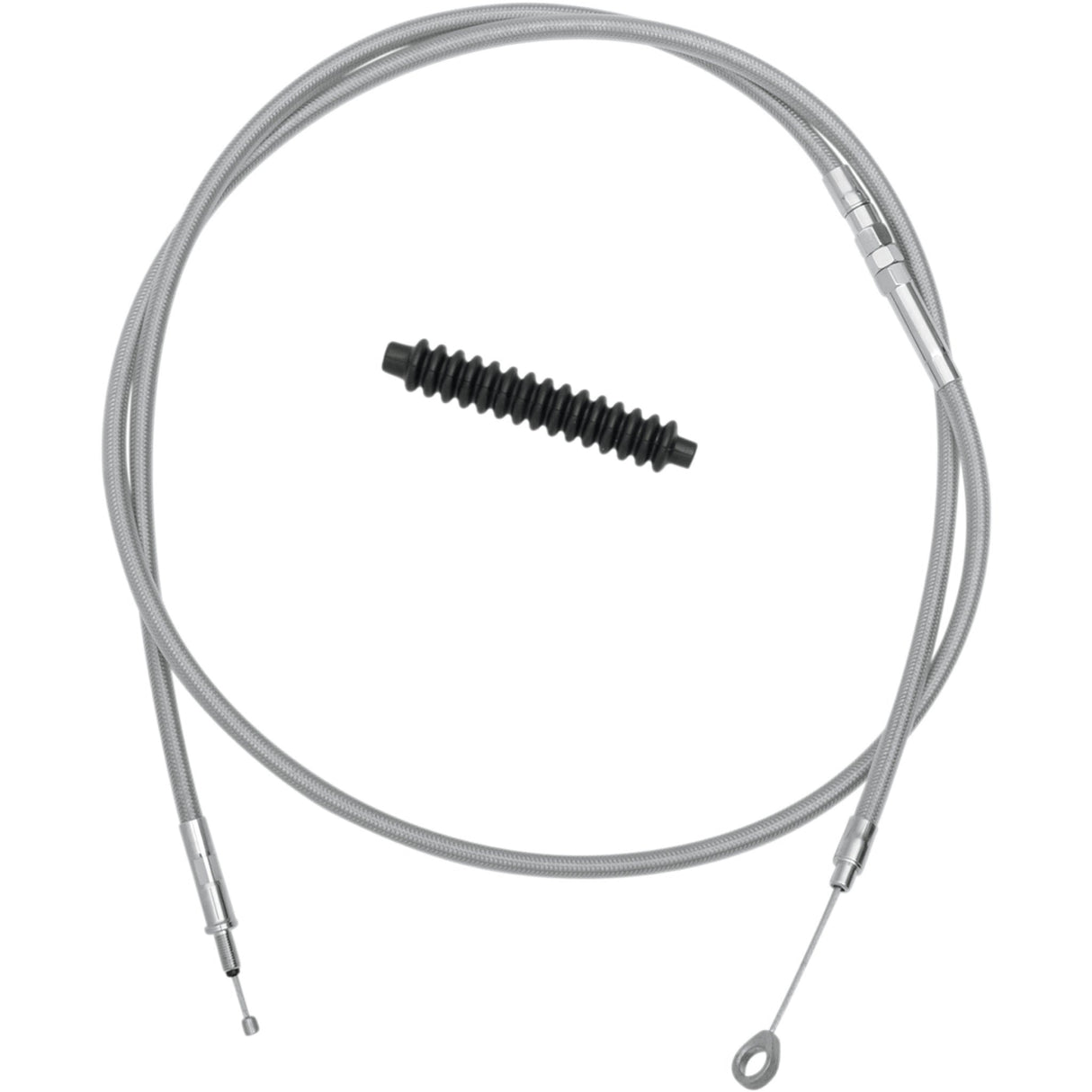 DRAG SPECIALTIES High-Efficiency Braided Stainless Steel Clutch Cable