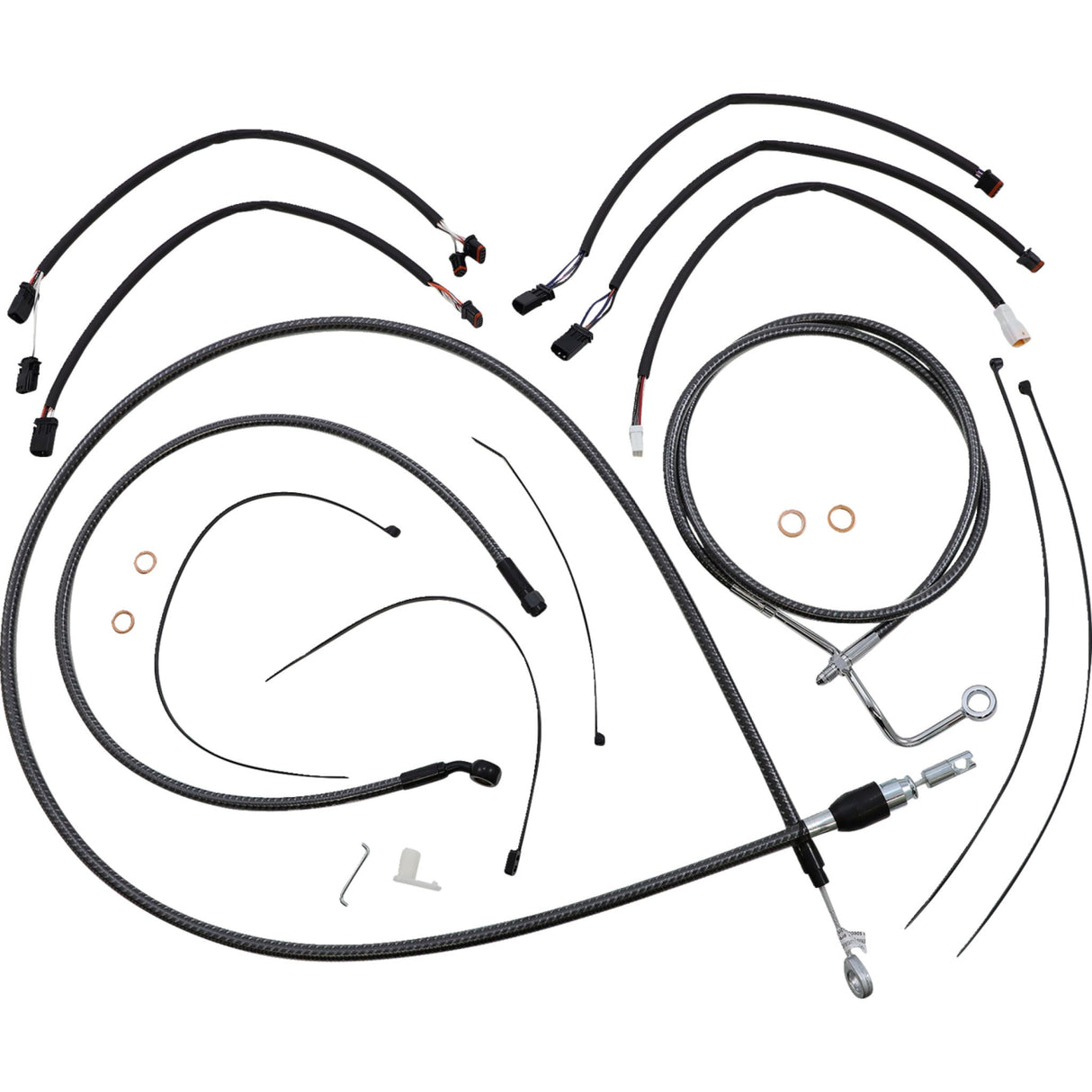 Magnum Shielding Cable Kit - 7871132 For Harley Road King Special 2021-2023