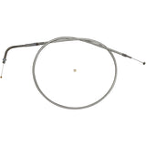 Magnum Shielding Sterling Chromite II® Braided Cable — Throttle 38-1/2" - 33016 For Harley Motorcycles 1981-1995