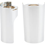 ARLEN NESS 0411-0191 125-001 Fork Boot Covers - Chrome - Smooth