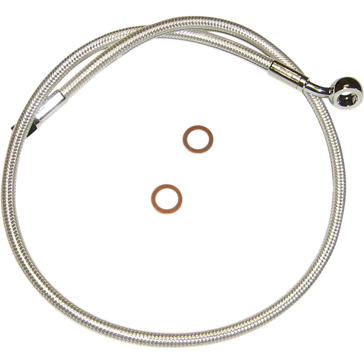 Magnum Shielding Designer Series Brake Line - AS378122 For Harley Softail Low Rider 2020-2023