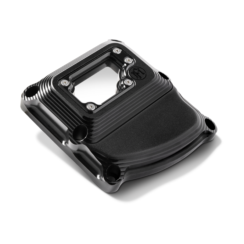Performance Machine Vision Trans Cover With Bezel Black Ops - 0203-2020M-SMB For Harley Motorcycles 2017-2021