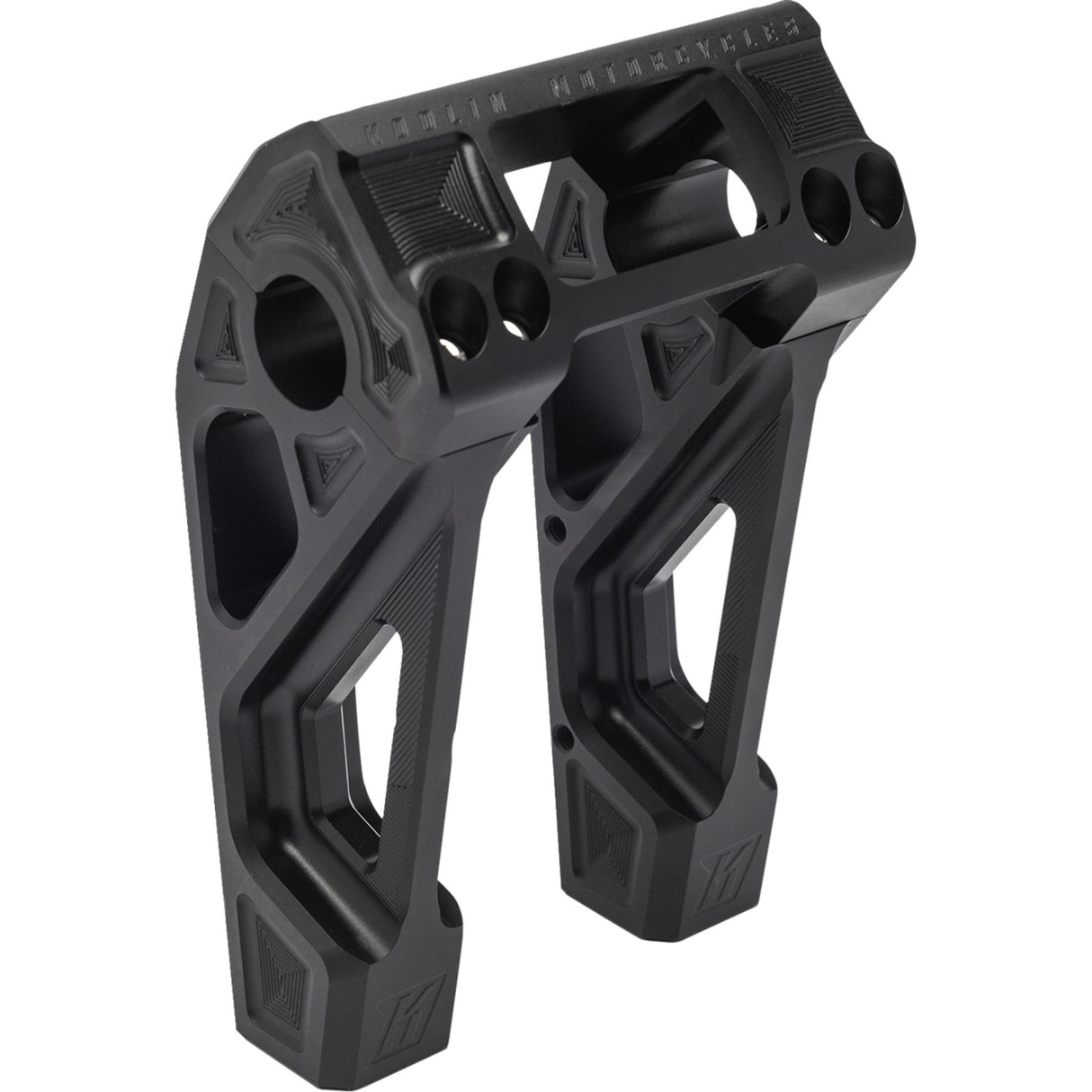 Kodlin USA Fastback Risers 6" Black - K55123 For Harley Softail 2018-2024