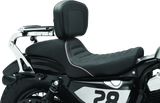 Kuryakyn 7097 Fixed Mounts Multi-purpose Driver & Passenger Backrest 04-22 XL Models Chrome