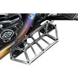 Kodlin USA NXL Floorboards Black With Stainless Steel - K73253 For Harley Motorcycles 1980-2026