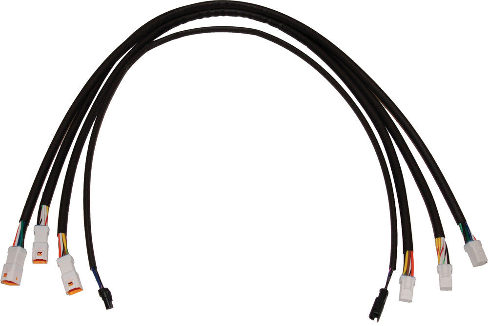 Namz Custom Cycle Hbar Cntrl EXT Harness 24" Chief Springfield - NHCX-I24 For Indian Chief / Chief Dark Horse / Springfield 2015-2017