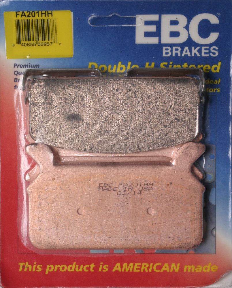 Ebc 15-201H FA201HH BRAKE PADS FA201HH DOUBLE-H SINTERED