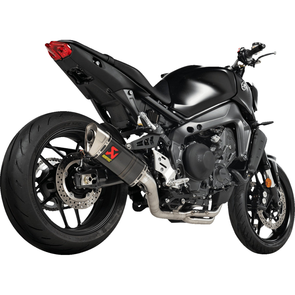 AKRAPOVIC 1810-3214 S-Y9R18-APC Racing Line Exhaust System carbon fiber/titanium - yamaha mt-09