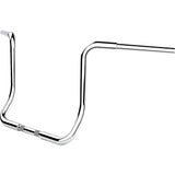 LA Choppers Twin Round Handlebar 14" Chrome - LA-7325-14C For Harley Touring 1996-2023
