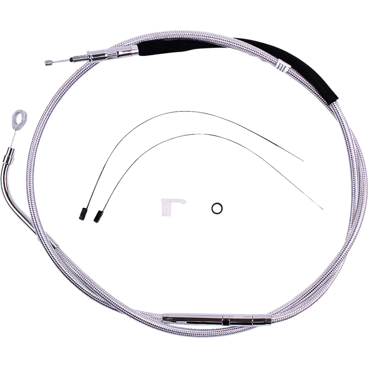 Magnum Shielding High-Efficiency Braided Sterling Chromite II® Clutch Cable 65-3/4" - 3236HE For Harley Touring 2021-2024