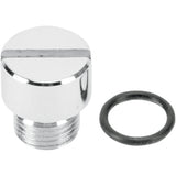 Colony OEM-Style Oil Pump Plug Chrome Big Twin - 9644-2 For Harley Motorcycles 1981-1999