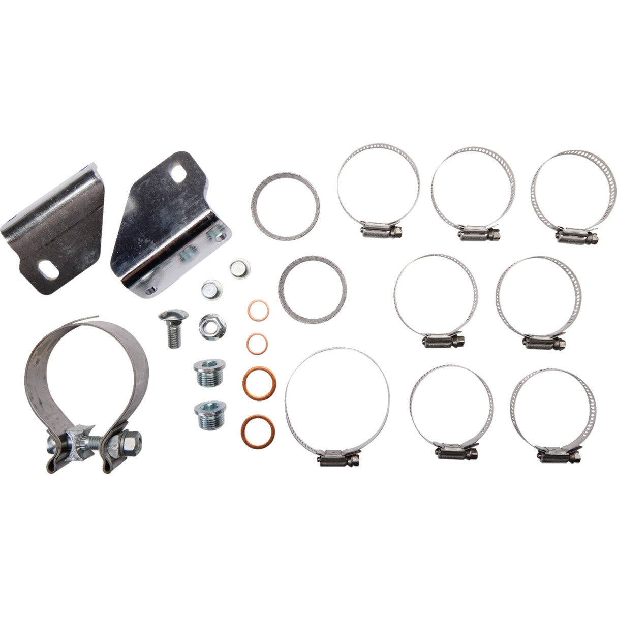 Khrome Werks 2-Into-1 Outlaw Exhaust System Black - 200785 For Harley Touring 2009-2016