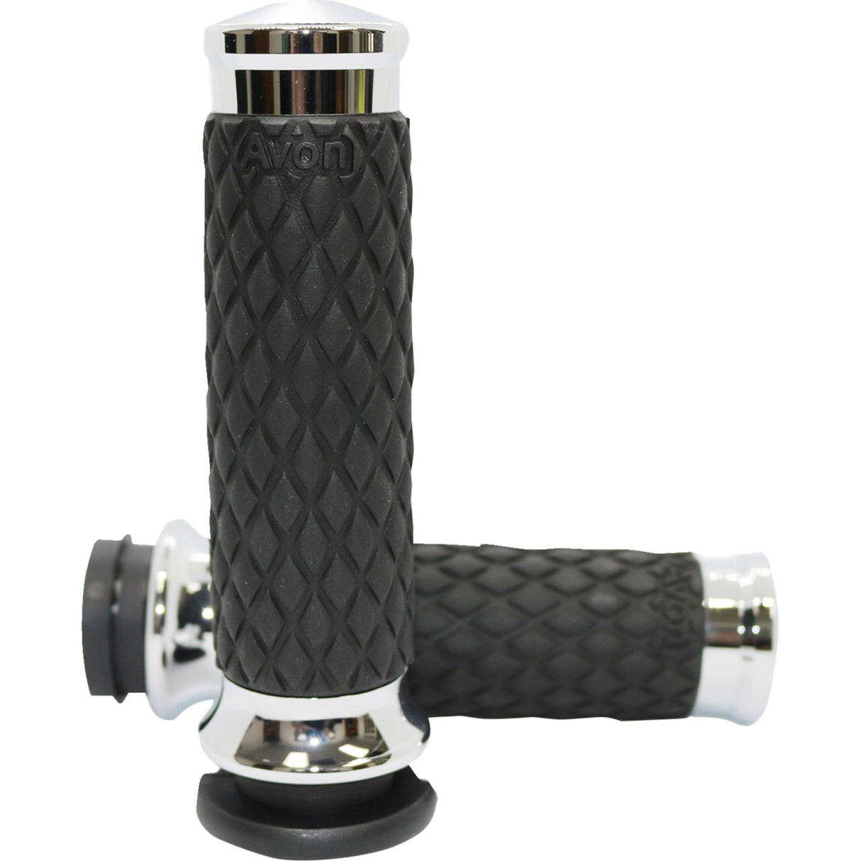 Avon Custom Contour Grips - DIA-60-CH For Harley Motorcycles 1980-2022