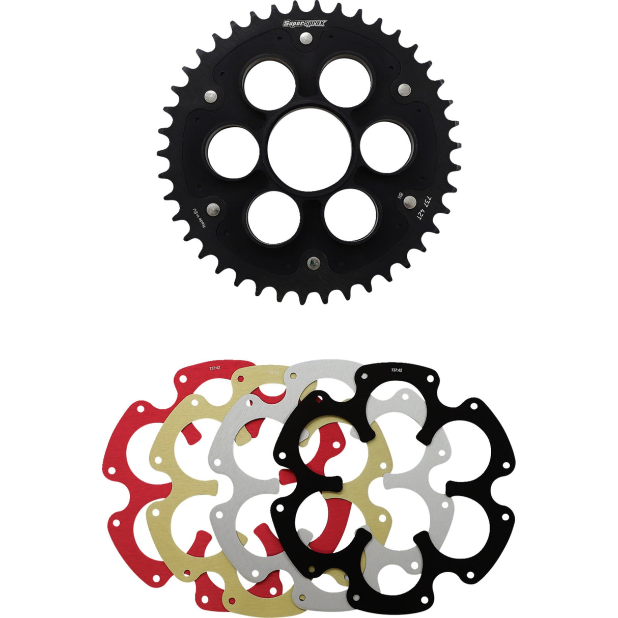 Supersprox Edge Kit - RSA-737-42-KIT Ducati Motorcycles 2007-2020