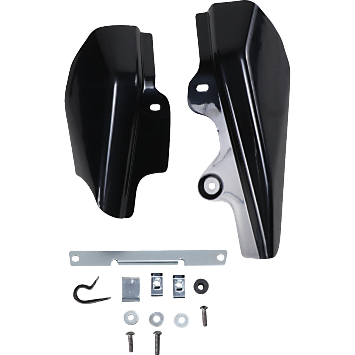 Drag Specialties Frame Mounted Heat Deflectors HD Touring For Harley Touring 2001-2008