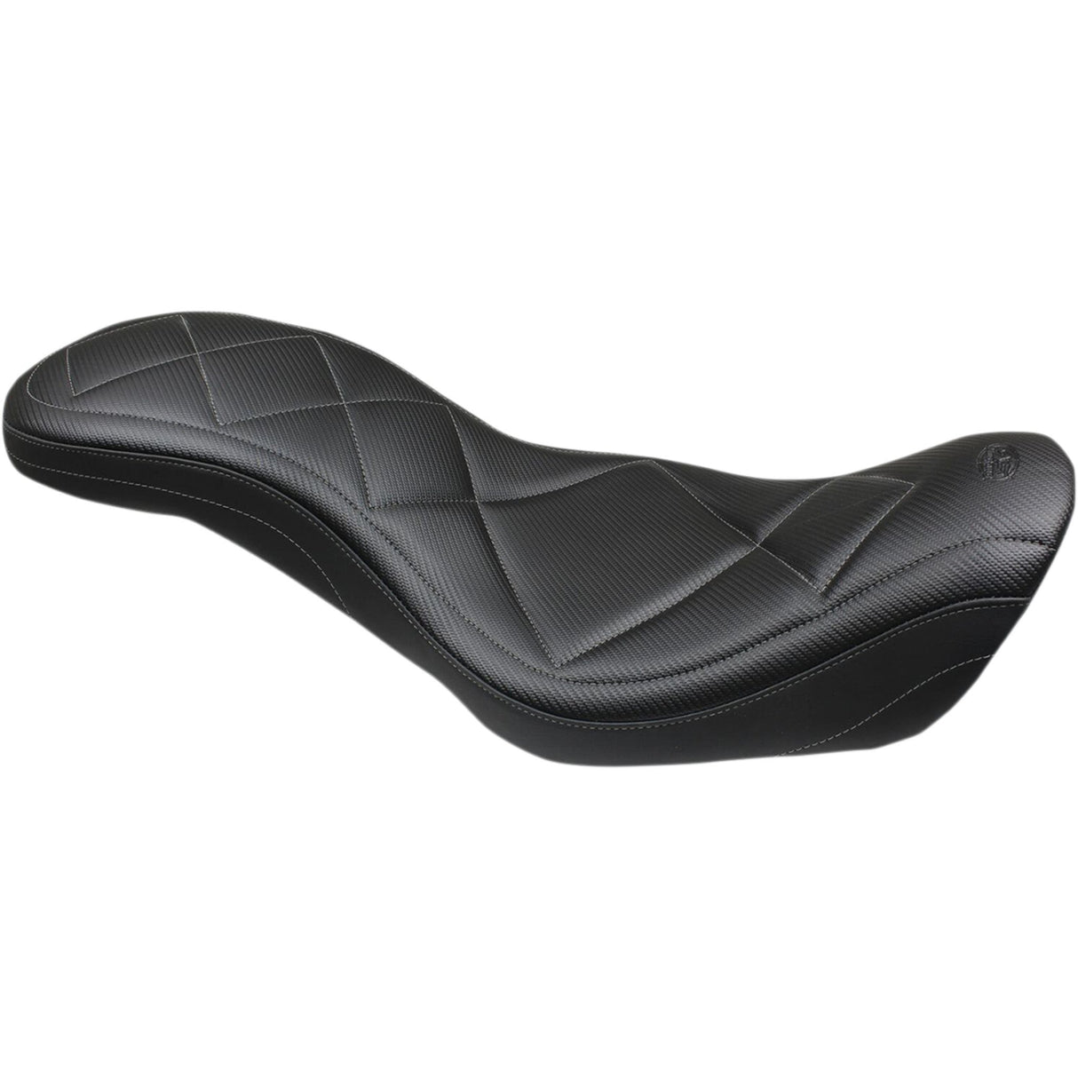 Mustang Super Tripper™ Seat Carbon Dyna - 75229 For Harley Motorcycles 2006-2017