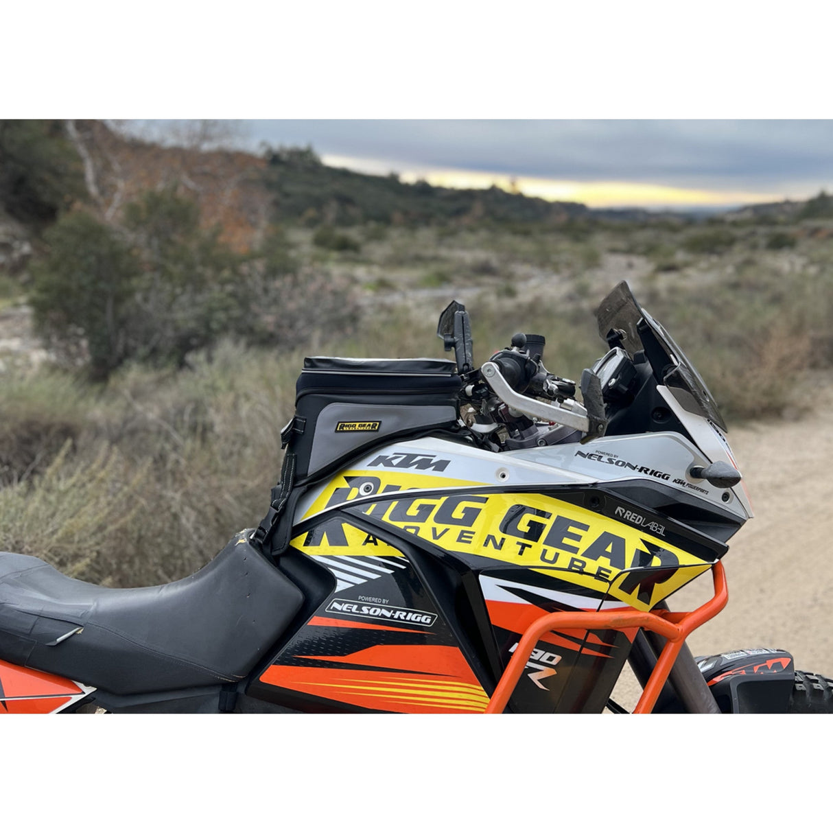 NELSON RIGG 3502-0570 SE-4008 Hurricane Adventure Tank Bag Hurricane Waterproof Tank Bag - Adventure