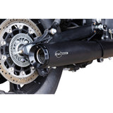 S&S Cycle 2-Into-1 Grand National Exhaust System Black 50-State - 4111-266 For Indian Scout 2015-2023
