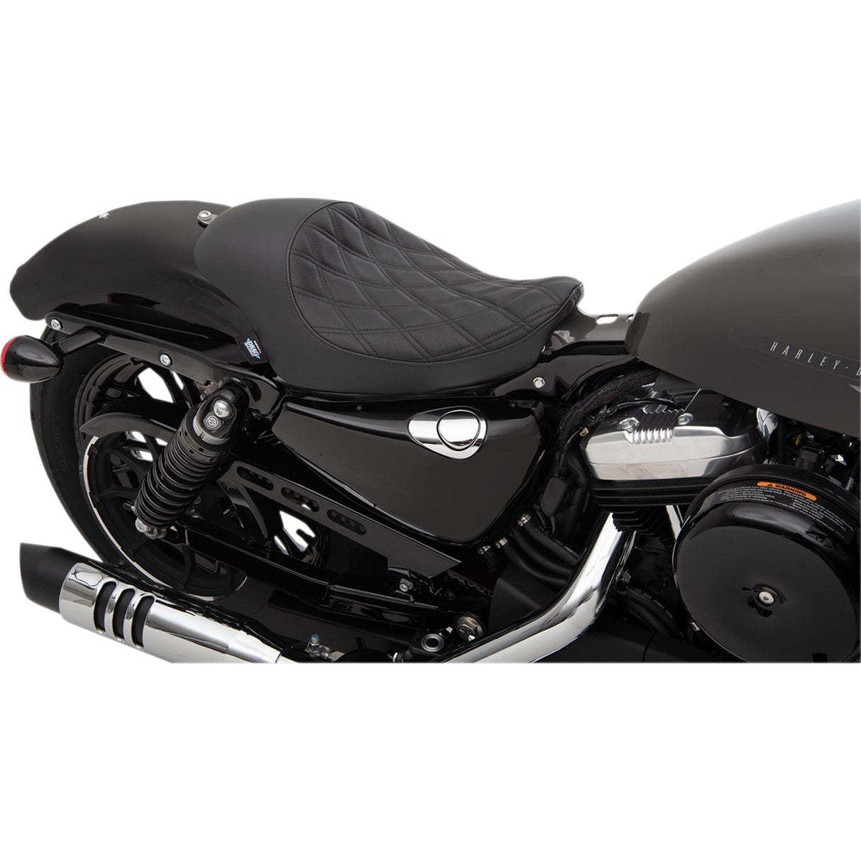 DRAG SPECIALTIES 3/4 Solo Seat - XL '04-'22