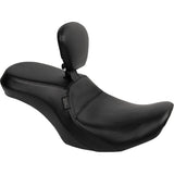 LePera Outcast Seat With Backrest Plain - LV-997BR For Harley Touring 2023-2026
