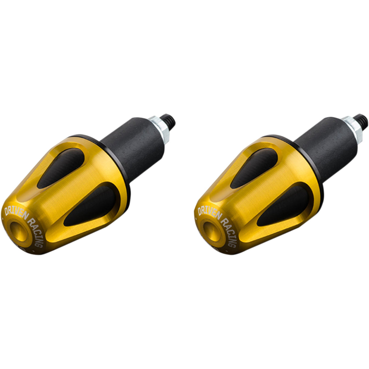 DRIVEN RACING 0634-0355 DXB-GD D-Axis Handlebar End Bar End Weight - Gold/Black