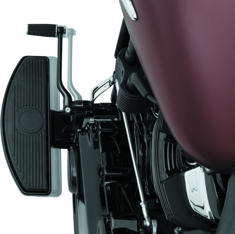 Kuryakyn 7508 Driver Floorboard Spacers 18-Up Softail Models Gloss Black