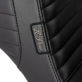 LE PERA 0802-1541 LYR-580DLPT Tailwhip Daddy Long Legs Low Rider Seat - Pleated - Black - FL/FX '18-'23