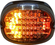 Low Profile LED Taillight with Integrated Auxiliary Turn Signals